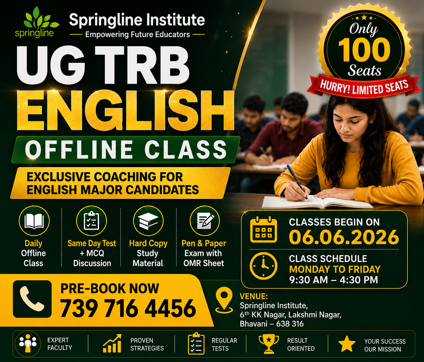 UG TRB Offline Class